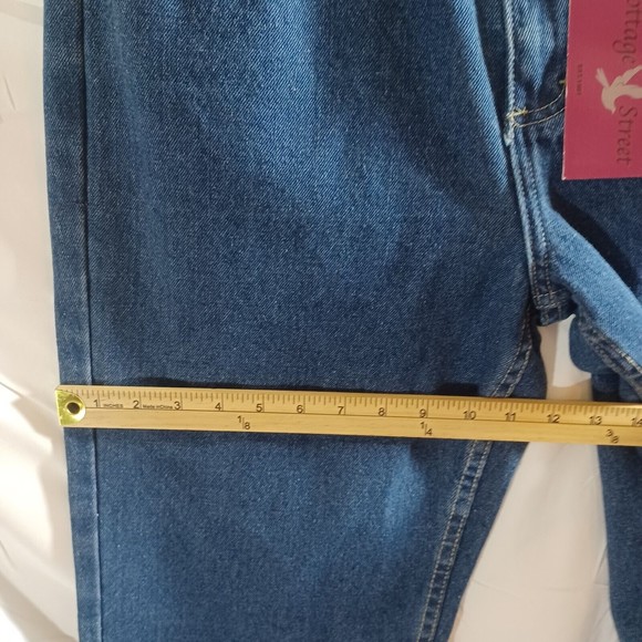 Cottage Street Jeans Womens Size 8 Classic Relaxed Blue Denim Pant Straight Leg - Picture 5 of 9
